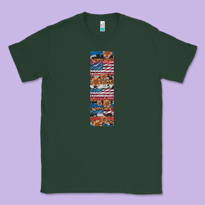Usa Flag And Western Patterns  Penwraps Classic Tee Designed By Artiststas