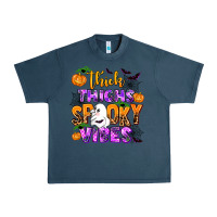 Midnight Navy thick thighs spooky vibes Urban Heavy Tee - AdoDesignShop