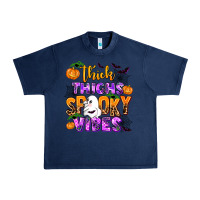 Navy thick thighs spooky vibes Urban Heavy Tee - AdoDesignShop