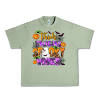 Oil Green thick thighs spooky vibes Urban Heavy Tee - AdoDesignShop
