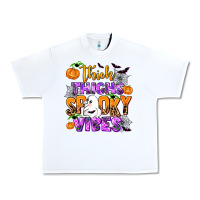 White thick thighs spooky vibes Urban Heavy Tee - AdoDesignShop