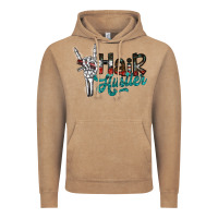 Vintage Coffee hair hustler2 Vintage Hoodie - SublimationCraftShop