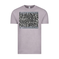 Vintage Zinc grey leopard Vintage Tee - JahusDesignShop