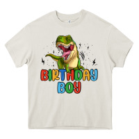 Cream birthday boy Heavy Core Tee - MaliasSmallBusiness
