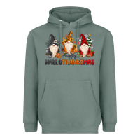 Sage Happy Hallothanksmas Heavyweight Hoodie - MaliasSmallBusiness