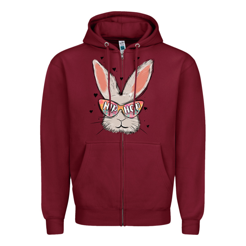 Hip Hop Zipper Hoodie by MaliasSmallBusiness | Teevron