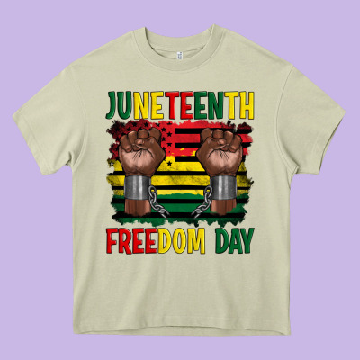 Juneteenth Freedom Day Heavy Core Tee Designed By Artiststas
