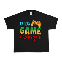 Black Be the game changer Urban Heavy Tee - JahusDesignShop
