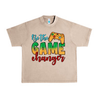 French Oak Be the game changer Urban Heavy Tee - JahusDesignShop