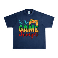 Navy Be the game changer Urban Heavy Tee - JahusDesignShop