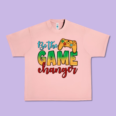 Be The Game Changer Urban Heavy Tee Designed By Jahusdesignshop