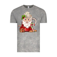 Cloud Rock santa coffee Vintage Tee - JahusDesignShop