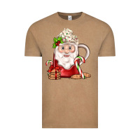 Vintage Coffee santa coffee Vintage Tee - JahusDesignShop
