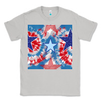 Moon Dust patriotic tie dye stars Classic Tee - BundleAndBundleShop