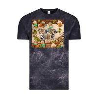 Cloud Black pumpkin spice Vintage Tee - AdoDesignShop