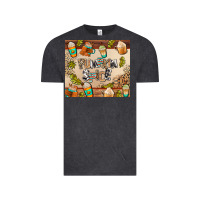 Vintage Black pumpkin spice Vintage Tee - AdoDesignShop