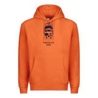 Carrot American Stars, American Flag Patterned Mom Skull Premium Hoodie - Bettercallsaul