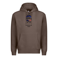Coffee American Stars, American Flag Patterned Mom Skull Premium Hoodie - Bettercallsaul