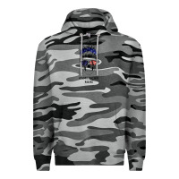 Slate Camo American Stars, American Flag Patterned Mom Skull Premium Hoodie - Bettercallsaul