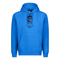 True Royal American Stars, American Flag Patterned Mom Skull Premium Hoodie - Bettercallsaul