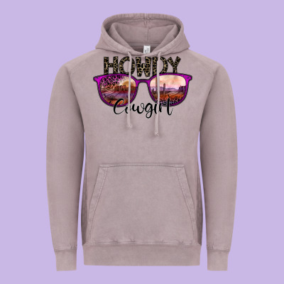 Howdy Cowgirl Vintage Hoodie Designed By Sublimationcraftshop