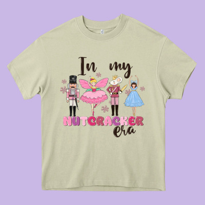 In My Nutcracker Era Heavy Core Tee Designed By Maliassmallbusiness