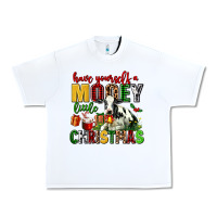 White have yourself a mooey little christmas Urban Heavy Tee - AdoDesignShop