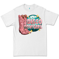 White western disco cowgirl Premium Tee - texasbilliewilder