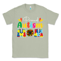 Matcha Proud Autism Mom sunflower Classic Tee - CowhideDigitalArt