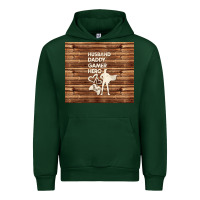 Forest Green husband daddy gamer hero Urban Hoodie - TumblerDesignByShophia