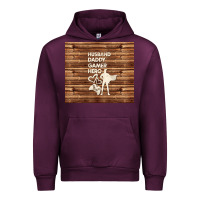 Mauve Wine husband daddy gamer hero Urban Hoodie - TumblerDesignByShophia