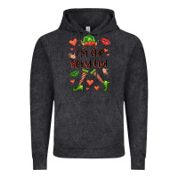 Vintage Black im the sexy elf Vintage Hoodie - FaDigitalArtStudio