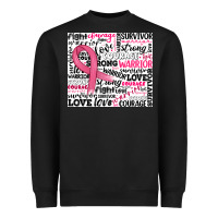Black breast cancer ribbon Heavyweight Sweatshirt - JahusDesignShop