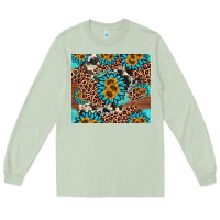 Matcha gemstone sunflower Long Sleeve Tee - AdoDesignShop