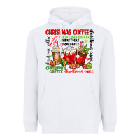 White Christmas coffee Heavyweight Hoodie - MaliasSmallBusiness