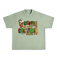 Coffee And Christmas Cheer Urban Heavy Tee | Teevron