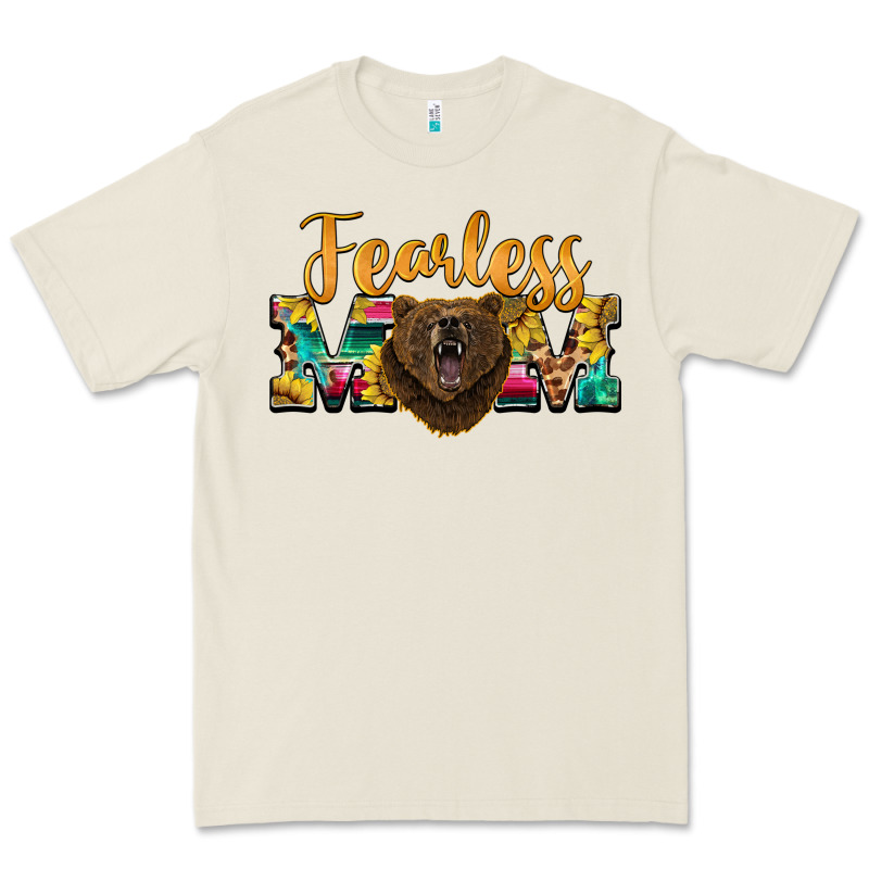 Fearless Mom Bear Premium Tee by BarkalooDesign | Teevron
