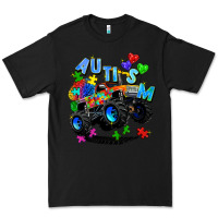 Black monster truck autism Premium Tee - Zillion Design Studio
