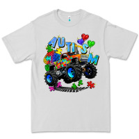 Dove Grey monster truck autism Premium Tee - Zillion Design Studio