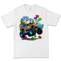 White monster truck autism Premium Tee - Zillion Design Studio