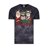 Cloud Black merry Christmas coffee Vintage Tee - JahusDesignShop
