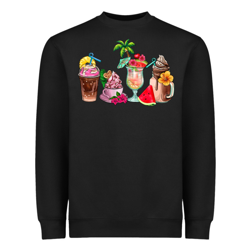 Summer Coffee Cups Heavyweight Sweatshirt by AdoDesignShop | Teevron