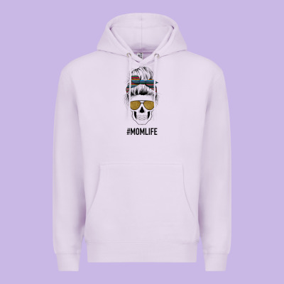 Western Glitter Aztec Patterned Mom Skull Premium Hoodie Designed By Bettercallsaul
