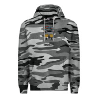Slate Camo Western Glitter Aztec Patterned Mom Skull Premium Hoodie - Bettercallsaul