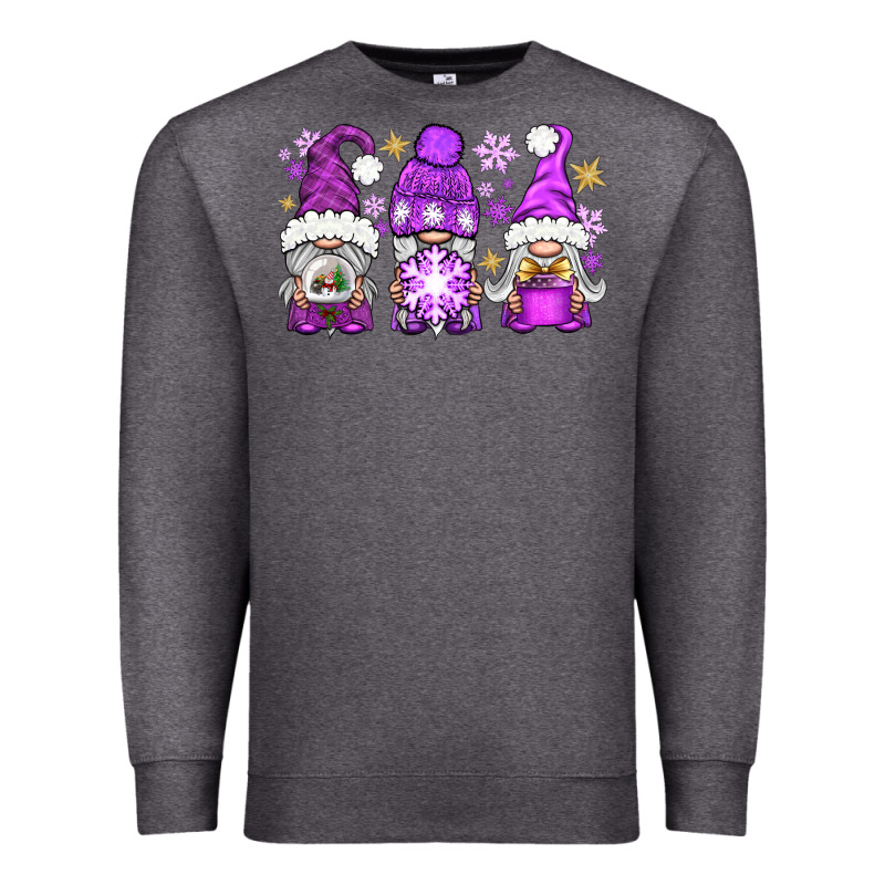 Purple Winter Gnomies Premium Sweatshirt by BundleAndBundleShop | Teevron