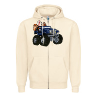 Sandshell easter sports Zipper Hoodie - MaliasSmallBusiness