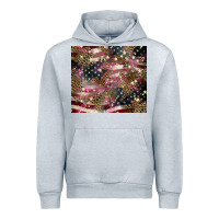 Heather Grey American flag leopard pinktumbler Urban Hoodie - HowdyJamesFarm