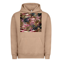 Pigment Burro American flag leopard pinktumbler Urban Hoodie - HowdyJamesFarm