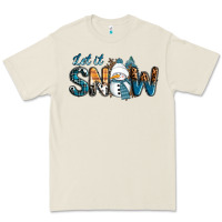 Bone Let It Snow Snowman Premium Tee - RanaPortraitStore