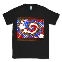 Black usa tie dye Classic Tee - AdoDesignShop